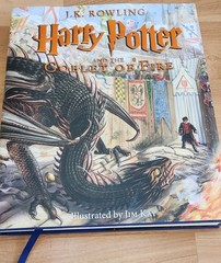 Harry Potter & The Goblet of Fire Illustrated by Jim Kay Hardcover 2019 NEW