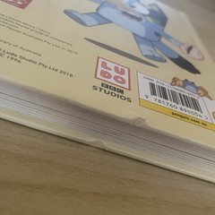 Bluey Board Book The Beach Lift the Flap Book ABC Kids Bingo Chilli Bandit