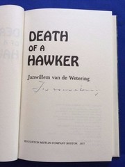 DEATH OF A HAWKER – FIRST AMERICAN EDITION SIGNED BY JAN WILLEM VAN DE WETERING