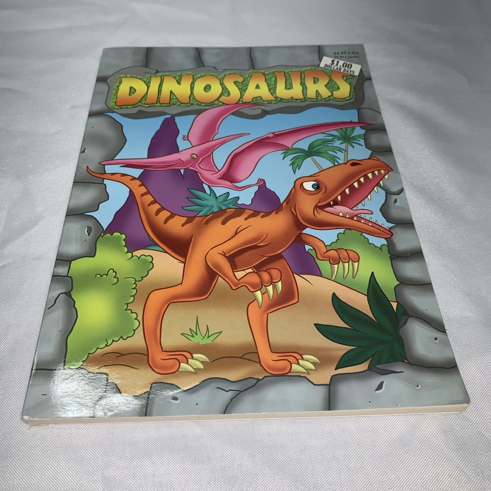 DINOSAURS COLORING BOOK.