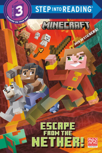 Escape from the Nether (Minecraft) (Step into Reading) – Paperback – GOOD