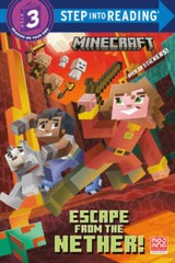 Escape from the Nether (Minecraft) (Step into Reading) – Paperback – GOOD