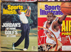 SPORTS ILLUSTRATED MICHAEL JORDAN LOT CHICAGO BULLS COLLECTION 12 MAGAZINES