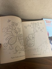 HUGE Winnie The Pooh Bear Disney Coloring Book 10 Lot Friends Are Fun New