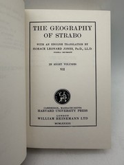 Strabo Geography Volume VII 7 Books 15-16 XV-XVI Hardcover DJ Harvard 1983