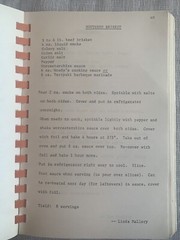 Vintage Social Club Community Cookbook 1974 Edition with 228 Pages