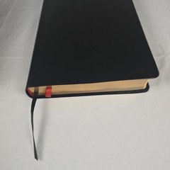 NASB Giant Print Bible, Bonded Leather Black, Red Letter, 1995 Text