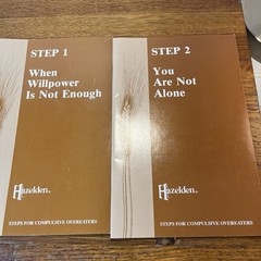 Hazelden 12 Steps For Compulsive Overeaters Paperback Vintage Booklets