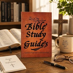 66-Page Bible Study Guide, Daily Devotional Journal,Study Notebook Based Planner