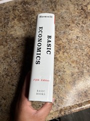 Basic Economics Thomas Sowell 5th Edition Hardcover Common Sense Economy Guide