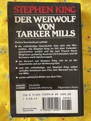 Der Werwolf von Tarker Mills von Stephen King, Illus. Berni Wrightson (1985, PB)