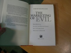 The Marketing of Evil by David Kupelian HARDCOVER (WND Books 2005) Signed Copy