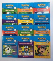 Pokemon Phonics Childrens Books Learning to Read Early Readers Lot 12