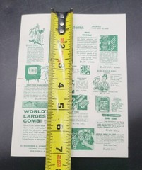 Vintage Prank Magic Booklet 4 Pages