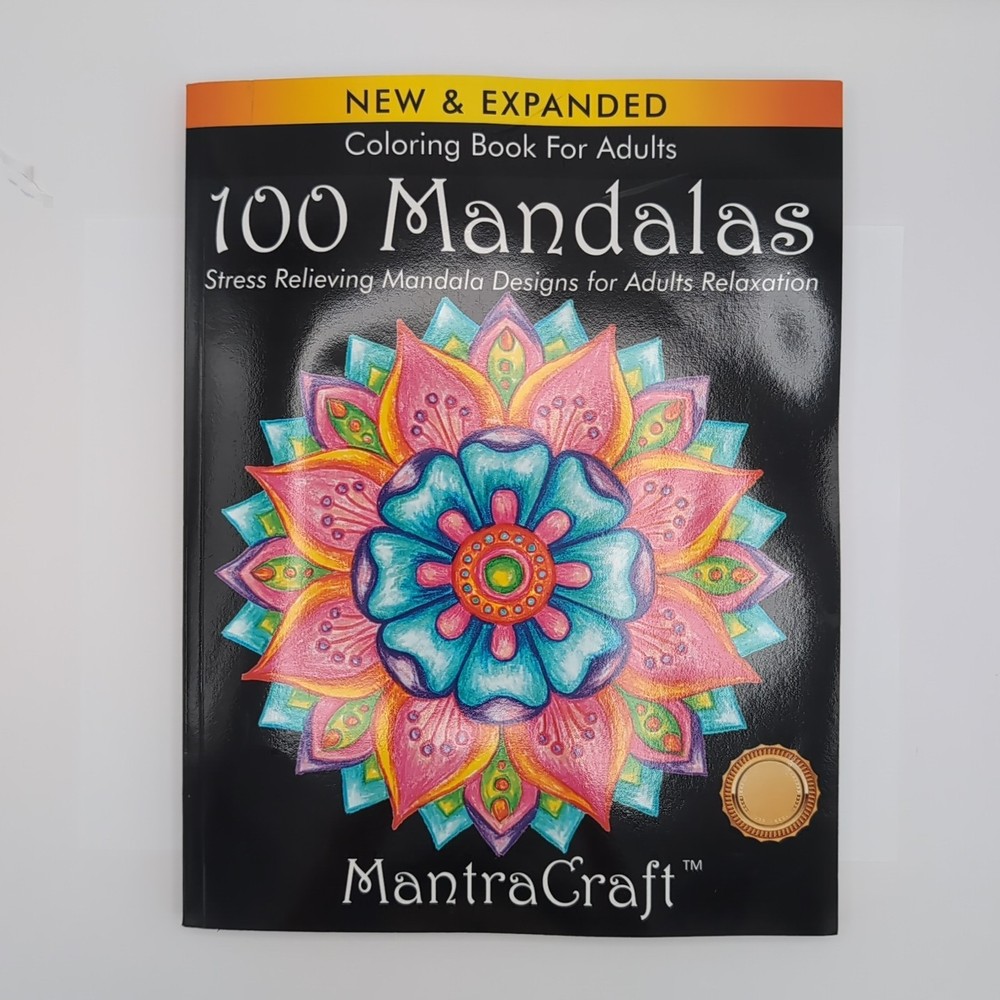 Coloring Book for Adults: 100 Mandalas: Stress Relieving Mandala Designs for Adu