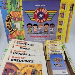 Janeen Brady Standin’ Tall Starter Set Books Cassette Tapes + Land Of Obey Game