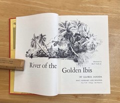 RIVER of the GOLDEN IBIS by Jahoda (1973 First, HC/DJ) Hillsborough River, FL