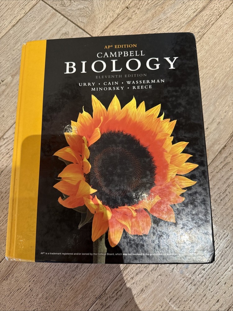 Campbell Biology AP Edition Eleventh Edition – Hardcover By Lisa A. Urry – GOOD