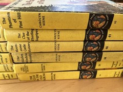 Lot of 17 Nancy Drew Mystery Stories Hardcover Books Carolyn Keene Vintage 1960s