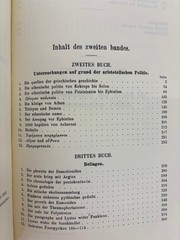 Aristoteles und Athen, Band 1 & 2 in einem Buch. Reprografischer Nachdruck der 1