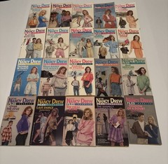 Lot of 60 Vintage Nancy Drew Files Mystery Paperbacks (#1-39, #41-59, #61-62)