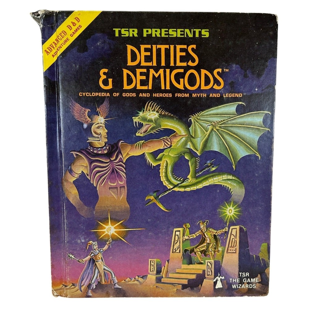 TSR D&D Deities & Demigods Advanced Dungeons & Dragons 144 Pages TSR 2013