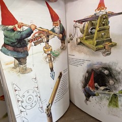 1st/1st Ed Secrets of the Gnomes Wil Huygen & Rien Poortvliet 1982 HCDJ Book