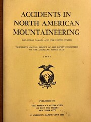 Vintage LOT of 7 Accidents in North American Mountaineering Alpine Club Books
