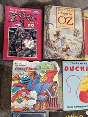 Lot 12 Childrens Story Books Disney Sesame Street Golden Dorothy Oz Harry Potter