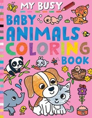 My Busy Baby Animals Coloring Book (My Busy Coloring) – paperback Tiger Tale…