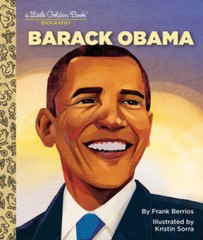 Barack Obama: A Little Golden Book Biography – Hardcover – GOOD