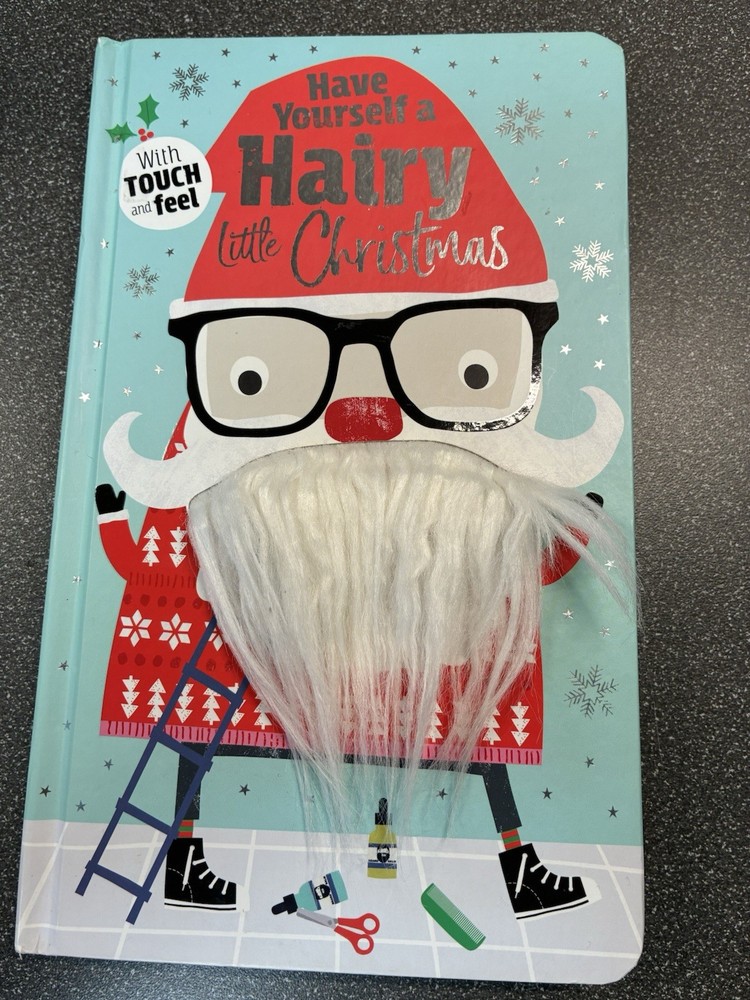 “Have Yourself a Hairy Little Christmas” Make Believe Ideas Board Book English