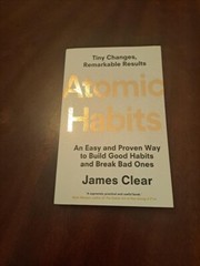 Atomic Habits by James Clear (2018, Paperback)