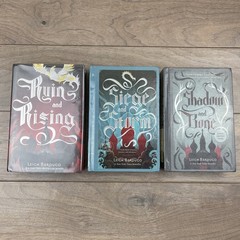 Shadow and Bone The Grisha Trilogy Books 1-3 Square Fish Hardcover Leigh Bardugo
