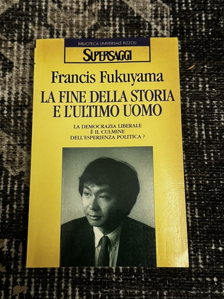 La fine della storia e l’ultimo uomo Italian Edition