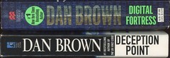 Techno Espionage Suspense Lot of 2 Paperback by Dan Brown