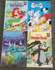 Lot of 12 Disney’s Wonderful World of Reading Hardcover Books 1990’s-2000s
