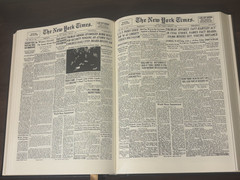 Vintage New York Times Page One 1851-2002 Easton Press Leather Bound Edition