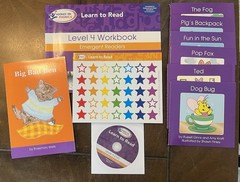 Hooked on Phonics Learn to Read – Levels 3 & 4 Emergent Readers Kindergarten