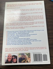 Dirty Lazy Keto Fast Food Guide by William & Stephanie Laska (Soft Cover)