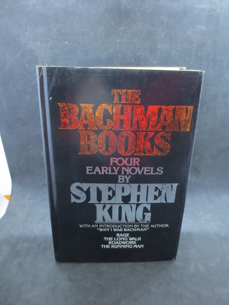 Stephen King The Bachman Books Four Early Novels 1985 HC/DJ 1st Omnibus Printing