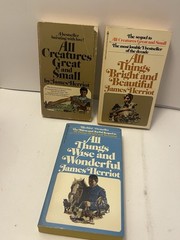 James Herriot Box Set of 3 Lovable Bestsellers All Creatures Series PB 1970’S