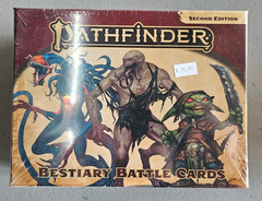Pathfinder: Second Edition Bestiary Battle Cards NEW SEALED