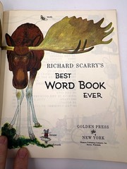 Richard Scarry’s Best Word Book Ever 1963 Book Club Paperback