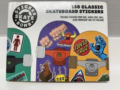 Stickerbomb Skateboard: 150 Classic Skateboard Stickers Studio Pre-owned