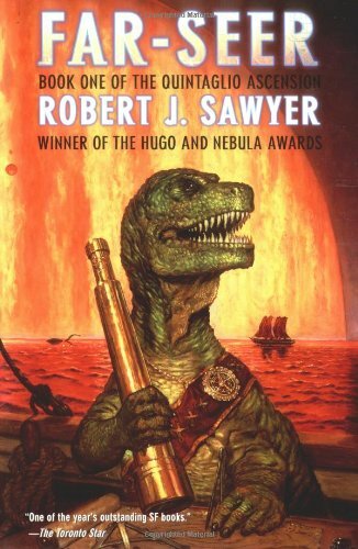 Complete Set Series – Lot of 3 Quintaglio Ascension books by Robert Sawyer Seer