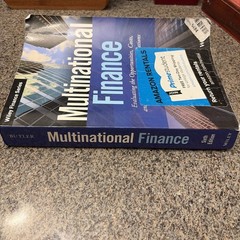 Multinational Finance: Evaluating the Opportunities, (2016, Trade Paperback)