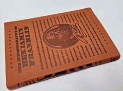 THE AUTOBIOGRAPHY OF BENJAMIN FRANKLIN ~ Faux Leather ~ BRAND NEW ~