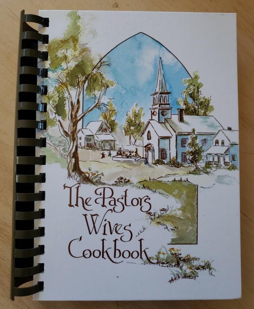 The Pastor’s Wives Cookbook 1978, spiral by Sybil DuBose, comb bound, 349 pages