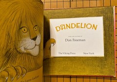 DANDELION by Don Freeman (SIGNED w/Illustration, Hardcover, 1972)